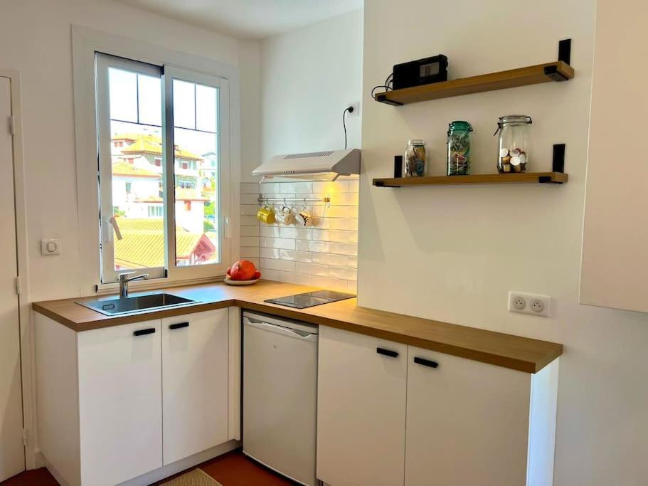 Studio Lumineux A 100M De La Plage ! Saint-Jean-de-Luz Extérieur photo